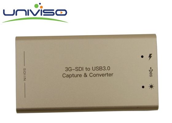 Écart-type visuel en temps réel portatif/HD de boîte de capture d'USB approprié à la vidéoconférence
